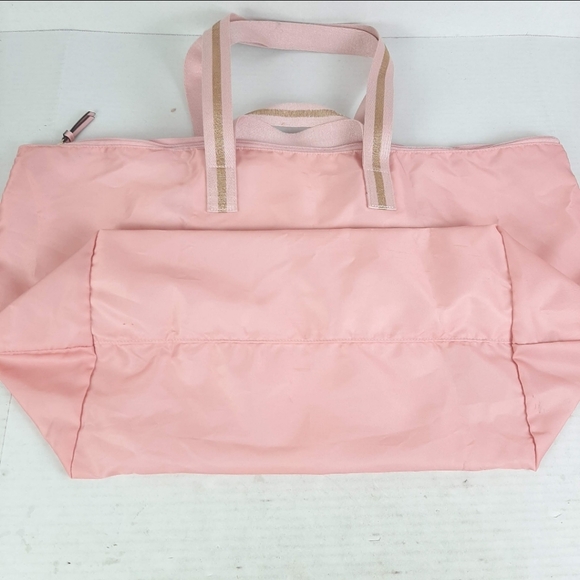 🔥Victoria's Secret Sunset Ombre Getaway Weekender Packable Travel Tote - Picture 4 of 5
